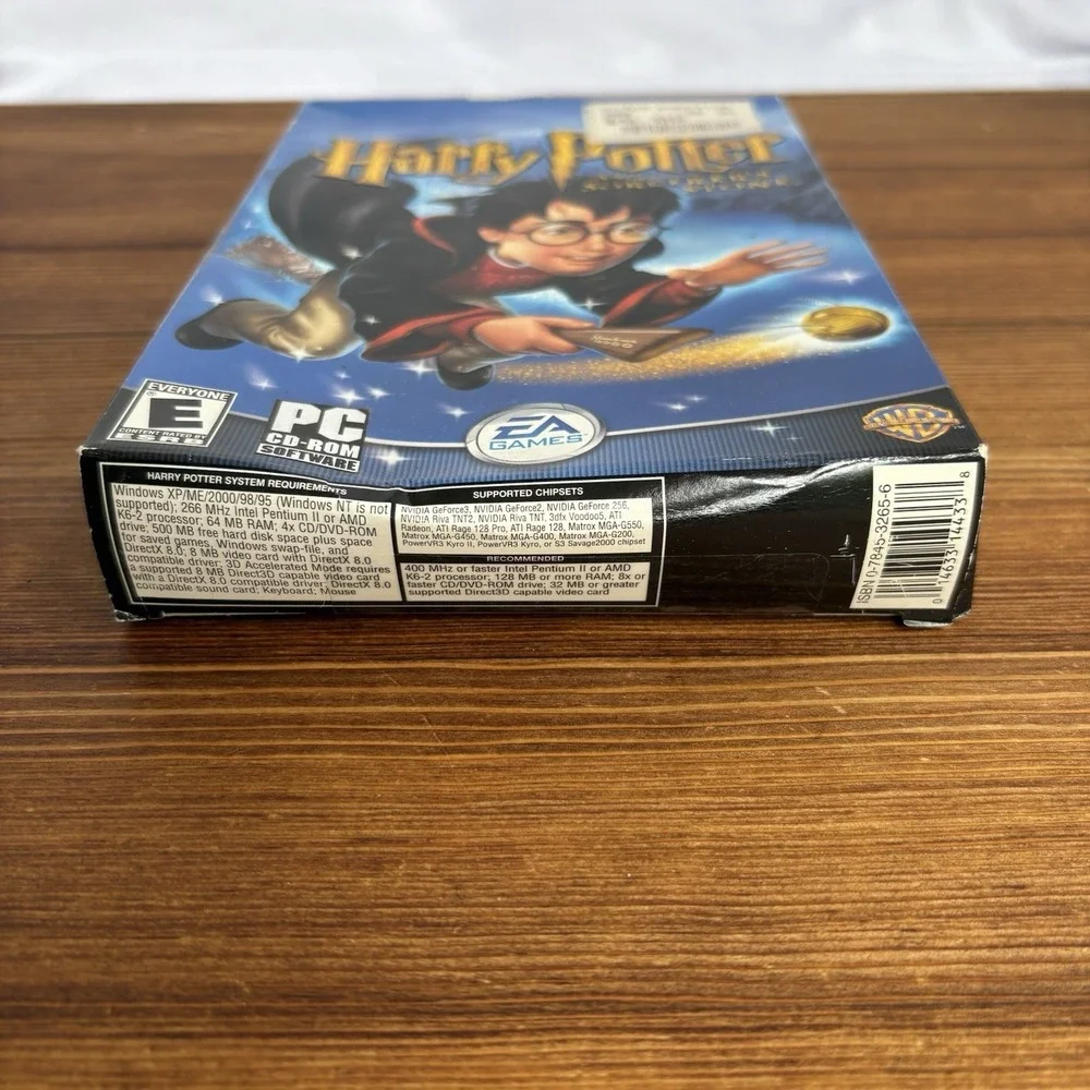 Harry Potter and the Sorcerer's Stone PC CD-ROM Game Complete w/ Manual